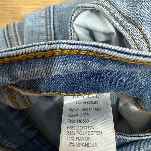Judy Blue Skinny Jeans Distressed Size 3 - Picture 9 of 9